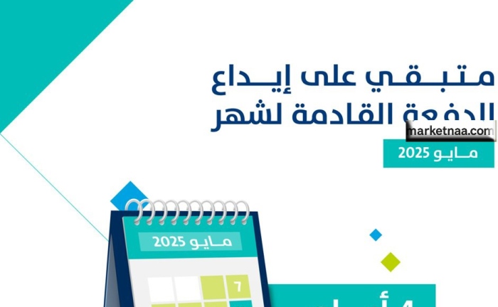 موعد صرف الدفعة 90 من حساب المواطن في مايو 2025 رسميًا| تأجيل بسبب عُطلة الأسبوع ومتى يتم الاستعلام