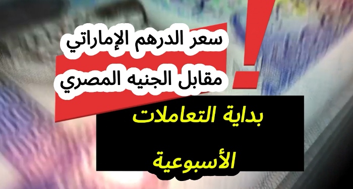 Read more about the article كم سعر الدرهم الإماراتي اليوم في مصر تحديث الأحد 6 يوليو 2025| سعر البنك وأسعار شركات الصرافة