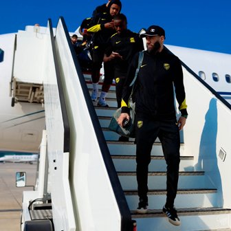 وصول فريق الاتحاد لقطر