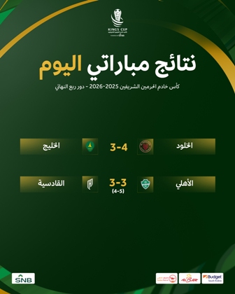 نتائج مباريات كأس الملك