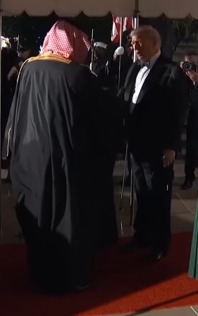 حضور ولي العهد السعودي لعشاء البيت الأبيض
