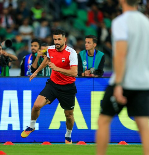 مران منتخب العراق قبل لقاء الإمارات