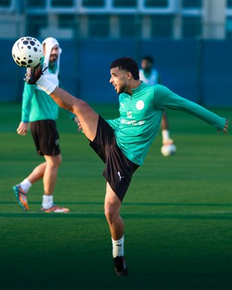 استعدادات فريق النصر للعين