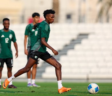 استعدادات منتخب السعودية الأولمبي