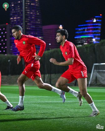استعدادات منتخب المغرب