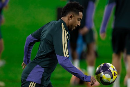 استعدادات المنتخب السعودي