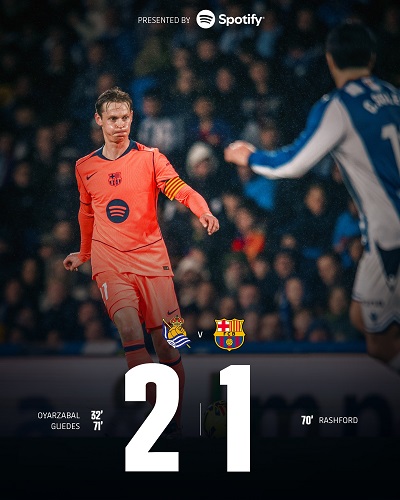 ريال سوسييداد ضد برشلونة
