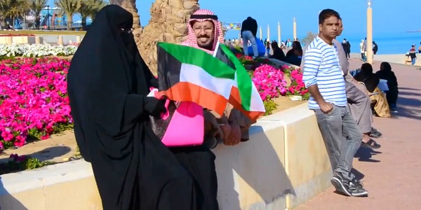 احتفالات الأسر الكويتية بالعيد الوطني